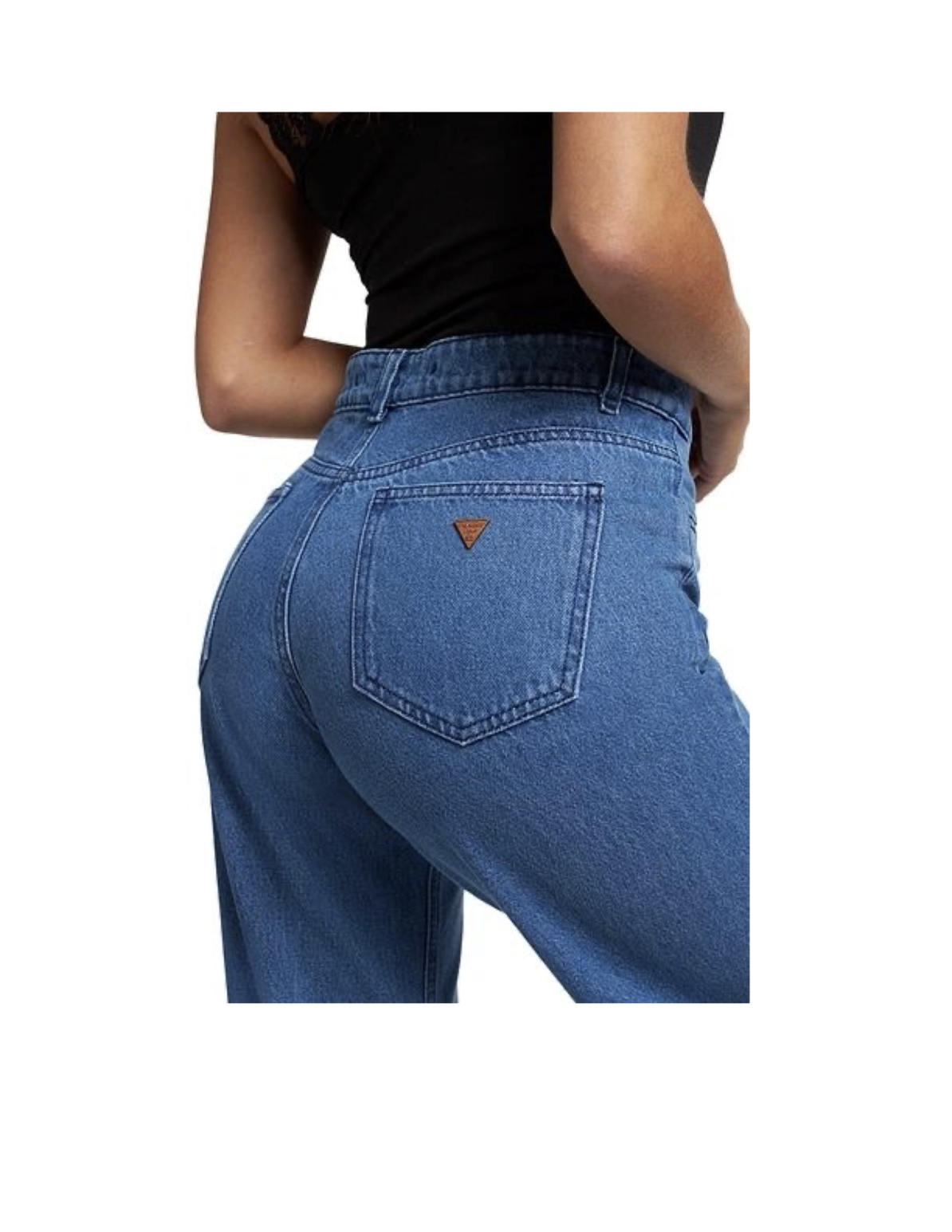 Wide Leg Jeans, Blue