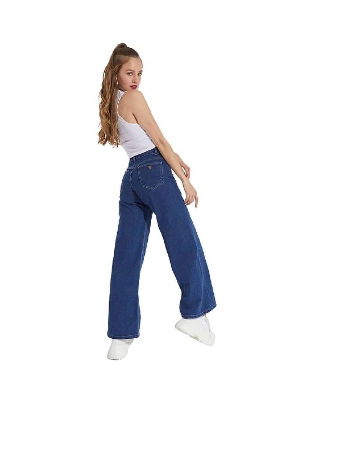 High Waist Jeans, Vintage Blue
