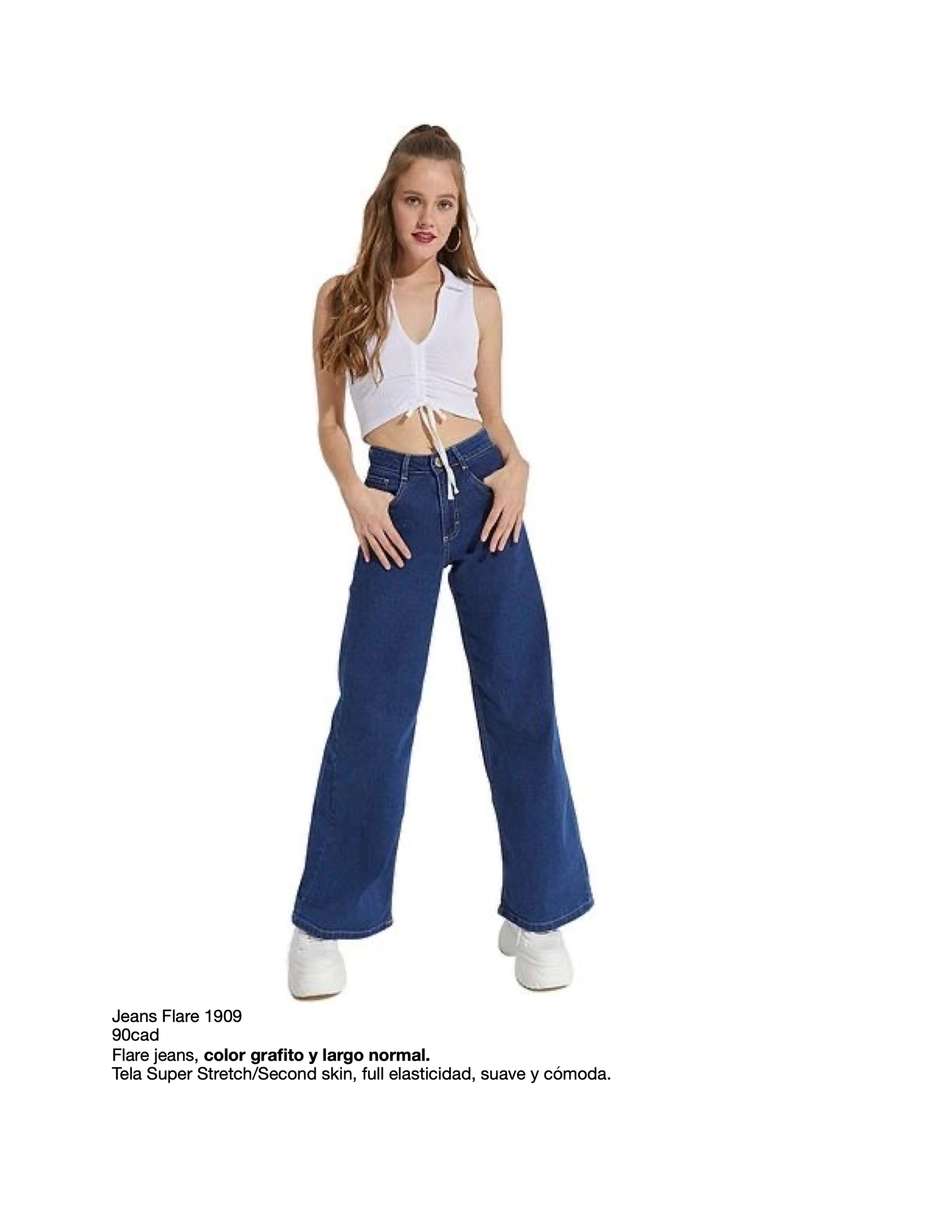 High Waist Jeans, Vintage Blue
