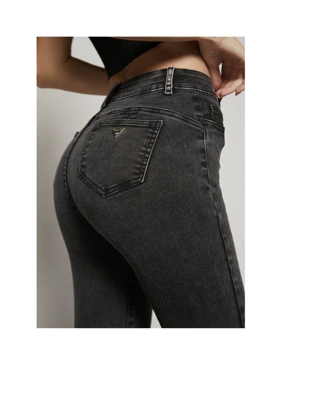 Flare Jeans, Graphite