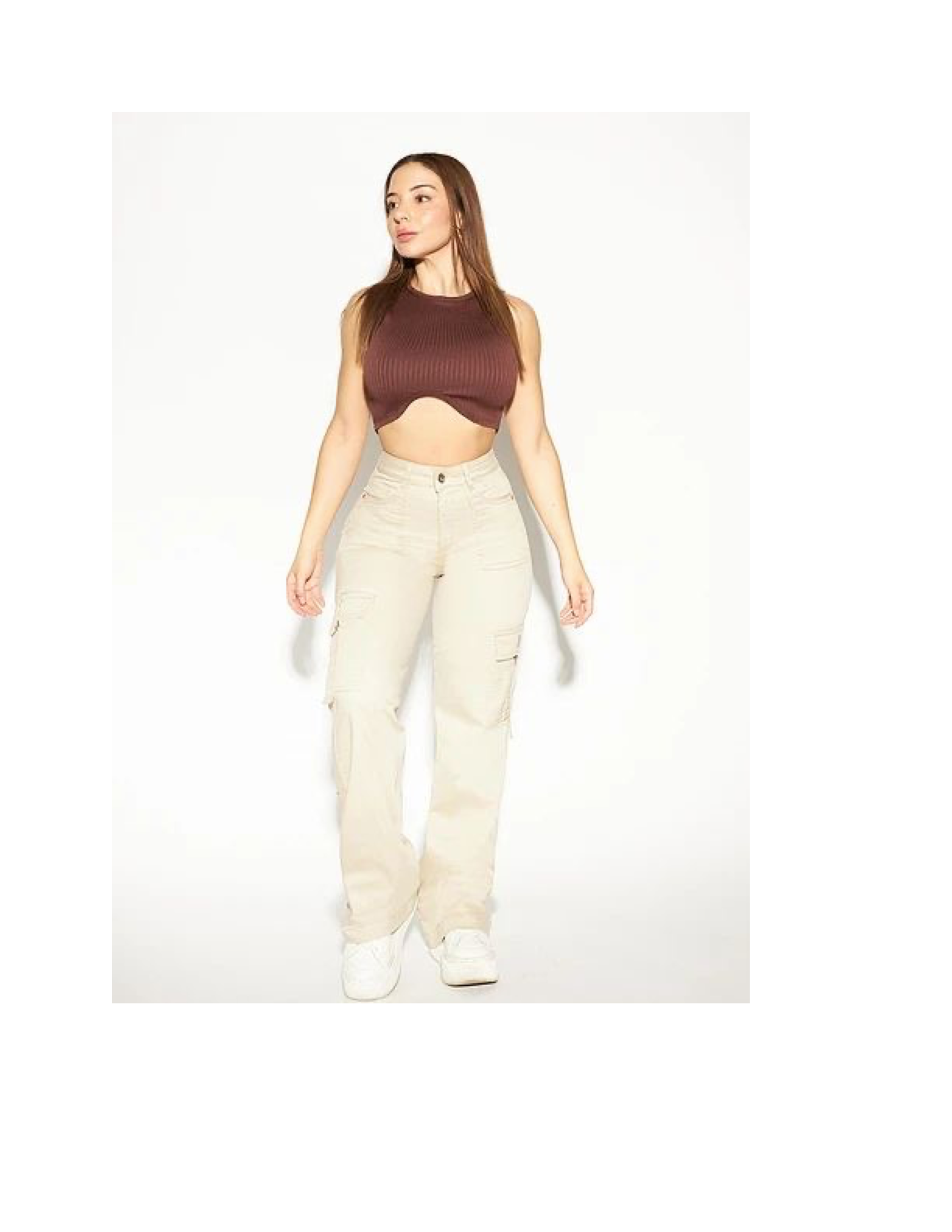 Cargo Pants, Light Beige
