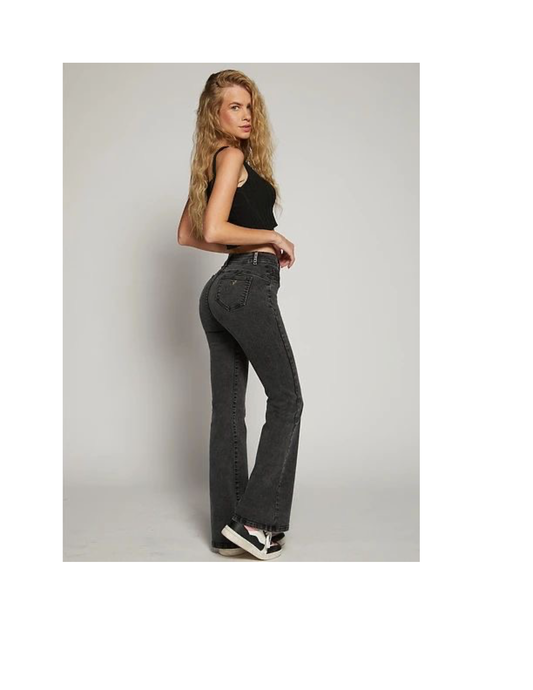 Flare Jeans, Graphite