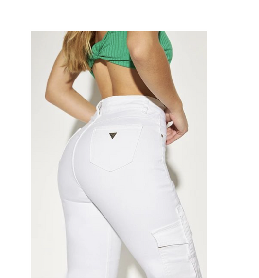 Cargo Pants, White